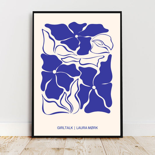 "Flor" A3 Plakat -  GirlTalk x Laura Mørk